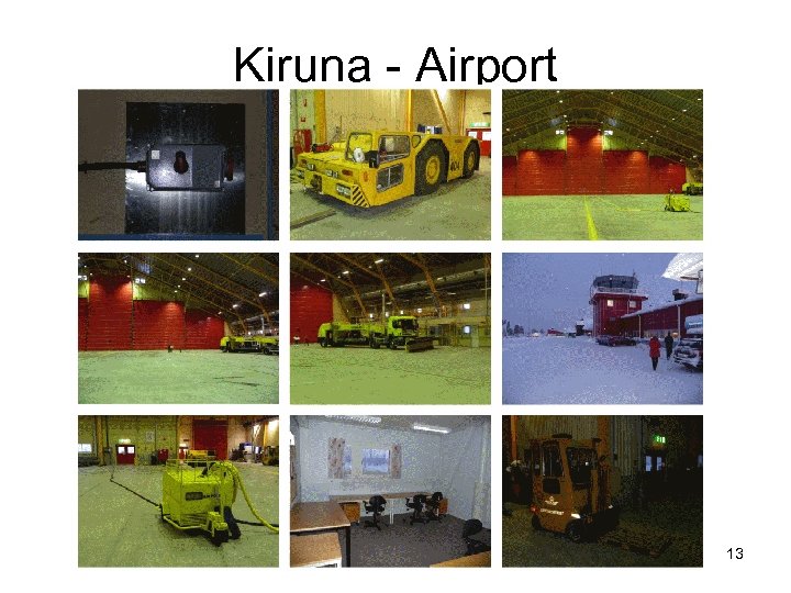 Kiruna - Airport Visitor car park Main Entrance Security barriers 13 