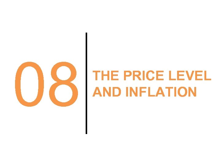 08 THE PRICE LEVEL AND INFLATION 
