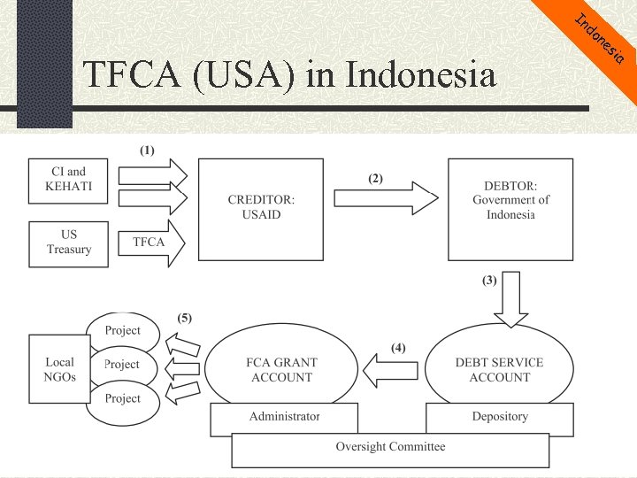 In do TFCA (USA) in Indonesia Cases in debt and debt work-out ne si