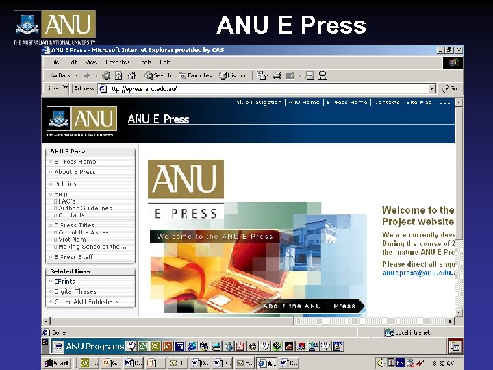 ANU E Press 