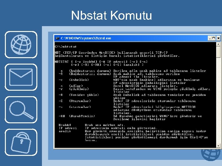 Nbstat Komutu 