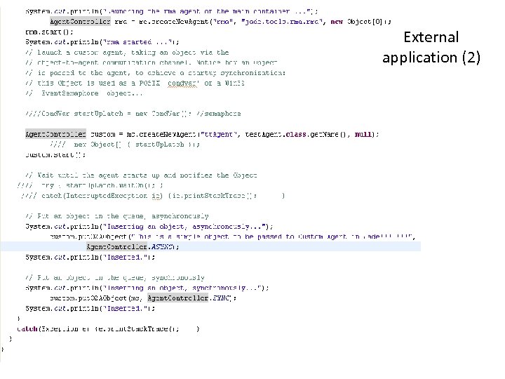 External application (2) 