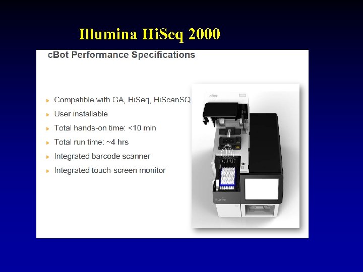 Illumina Hi. Seq 2000 