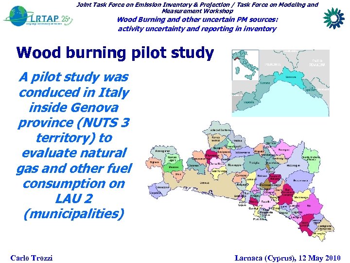 Joint Task Force on Emission Inventory & Projection / Task Force on Modeling and