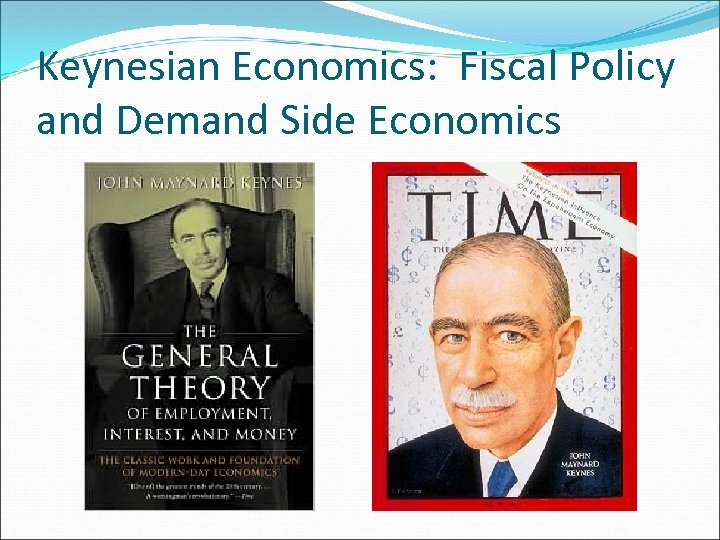 Keynesian Economics: Fiscal Policy and Demand Side Economics 