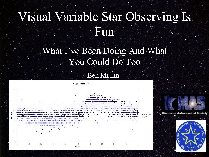Visual Variable Star Observing Is Fun What I’ve Been Doing And What You Could