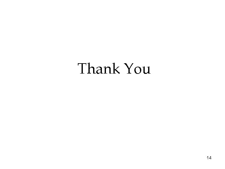 Thank You 14 