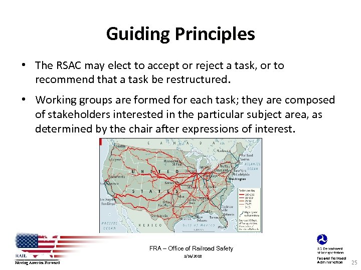 Guiding Principles • The RSAC may elect to accept or reject a task, or