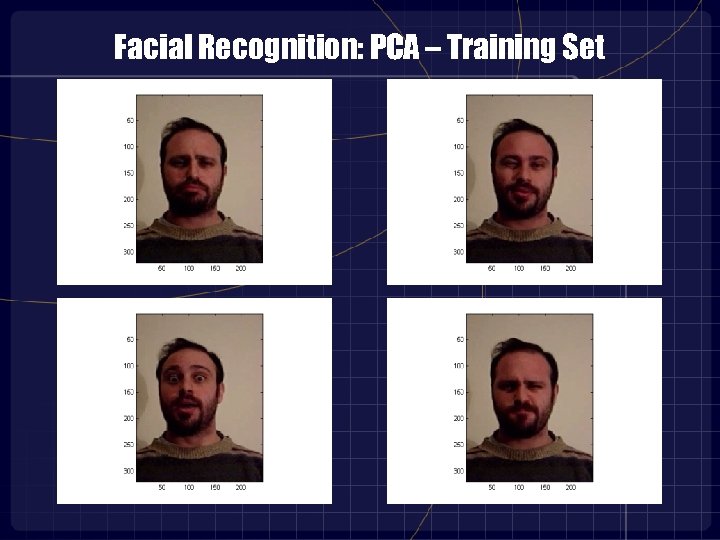 Facial Recognition: PCA – Training Set 