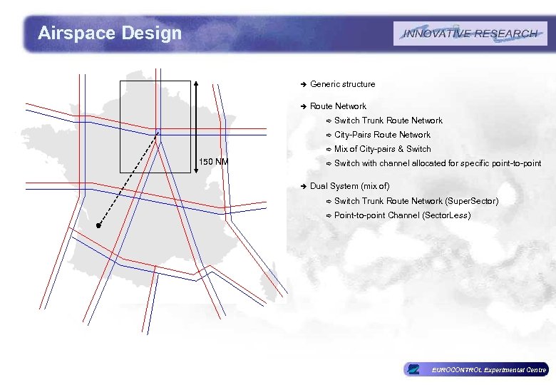 Airspace Design è Generic structure è Route Network ð ð Mix of City-pairs &
