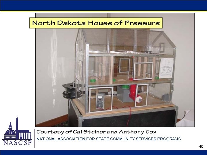 NATIONAL ASSOCIATION FOR STATE COMMUNITY SERVICES PROGRAMS 40 