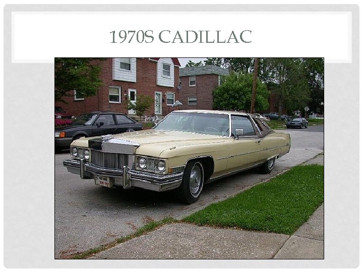 1970 S CADILLAC 