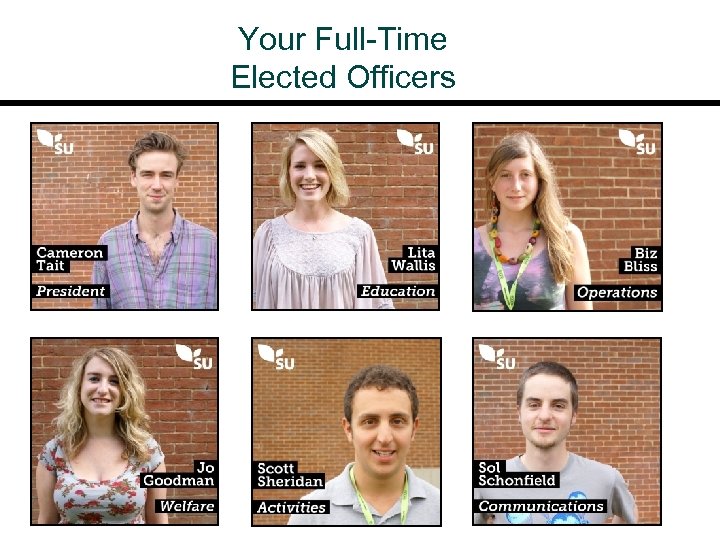 Your Full-Time Elected Officers 