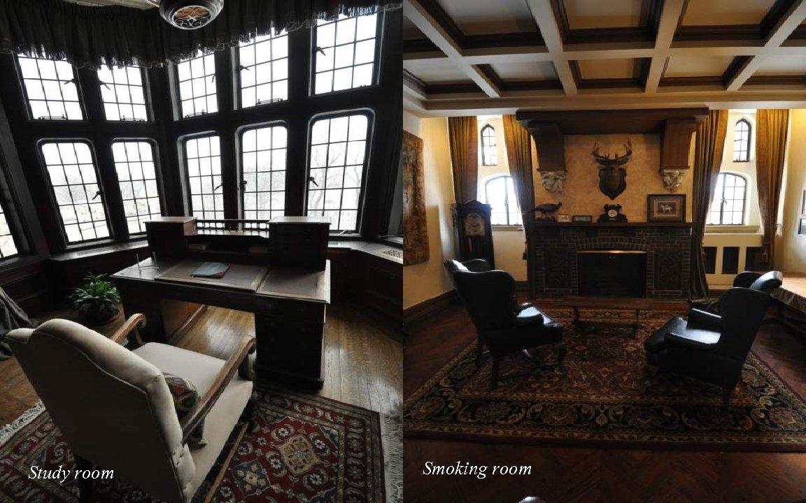 Study room Smoking room 