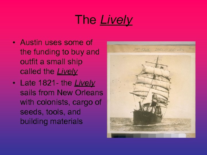 The Lively • Austin uses some of the funding to buy and outfit a