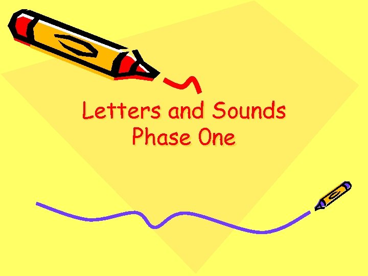Letters and Sounds Phase 0 ne 