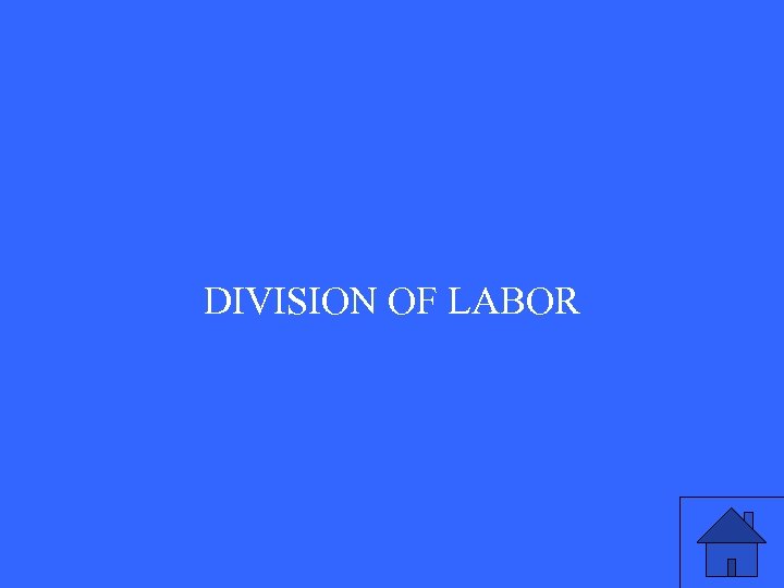 DIVISION OF LABOR 