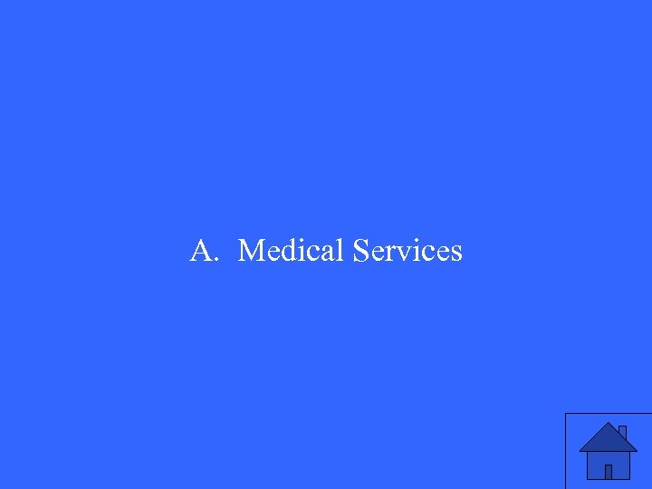 A. Medical Services 