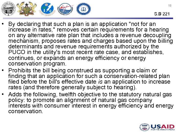 18 S. B 221 • By declaring that such a plan is an application