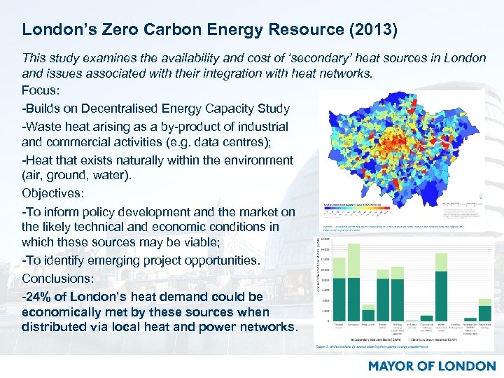 London’s Zero Carbon Energy Resource (2013) This study examines the availability and cost of