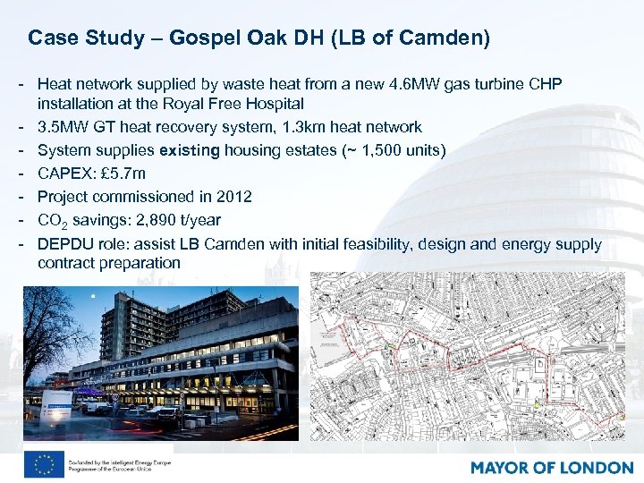 Case Study – Gospel Oak DH (LB of Camden) - Heat network supplied by
