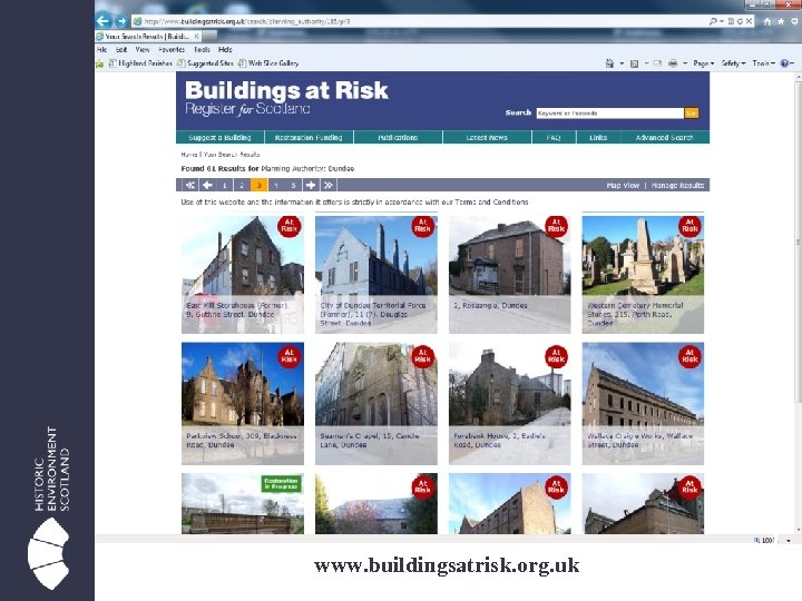 www. buildingsatrisk. org. uk 