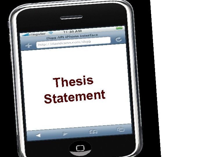 Thesis tement Sta 