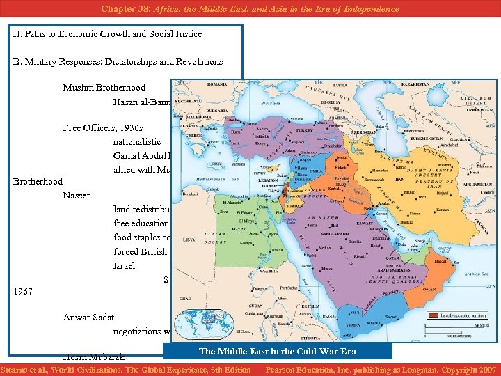 Chapter 38: Africa, the Middle East, and Asia in the Era of Independence II.