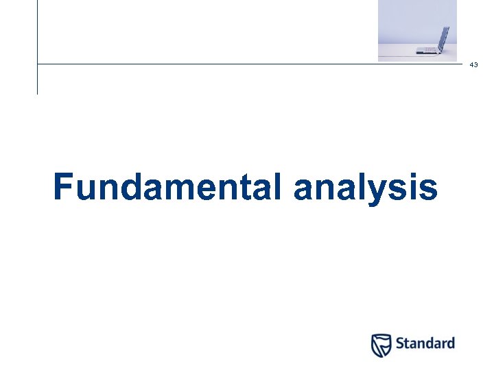 43 Fundamental analysis 