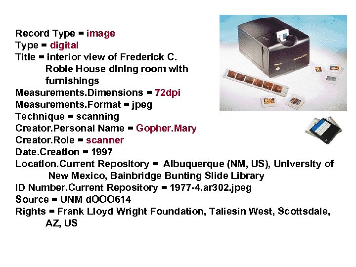 Record Type = image Type = digital Title = interior view of Frederick C.