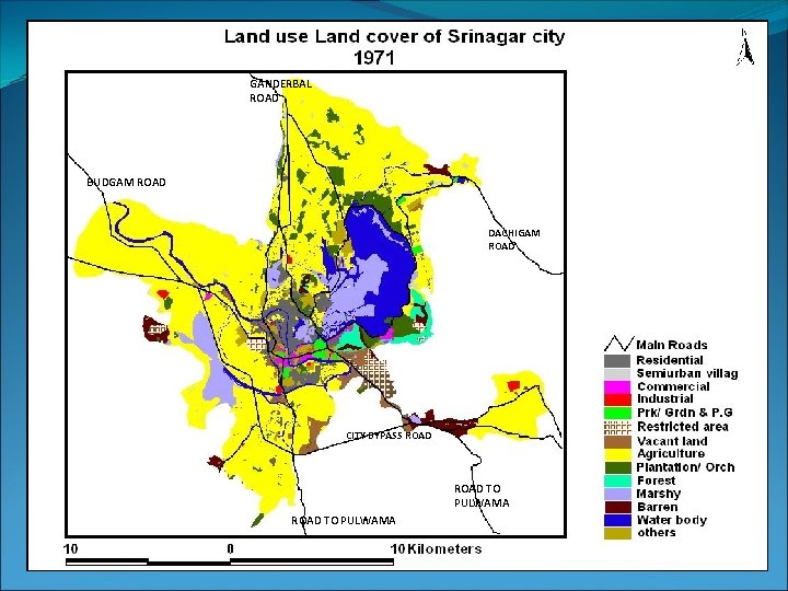 GANDERBAL ROAD BUDGAM ROAD DACHIGAM ROAD CITY BYPASS ROAD TO PULWAMA 