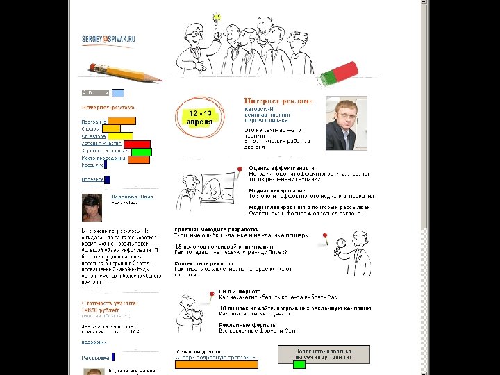 ОЦЕНКА ЭФФЕКТИВНОСТИ СТРАНИЦ САЙТА 