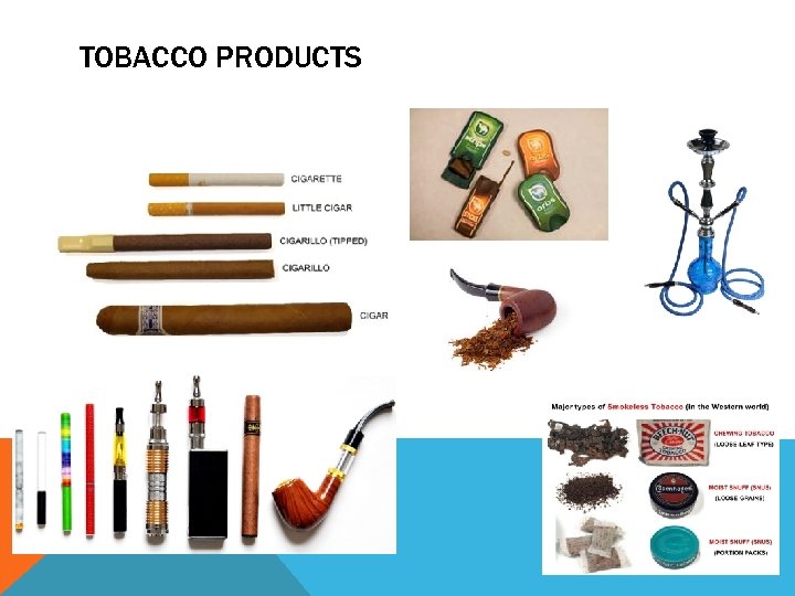 TOBACCO PRODUCTS 