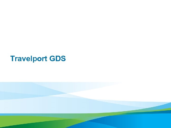 background Travelport GDS 