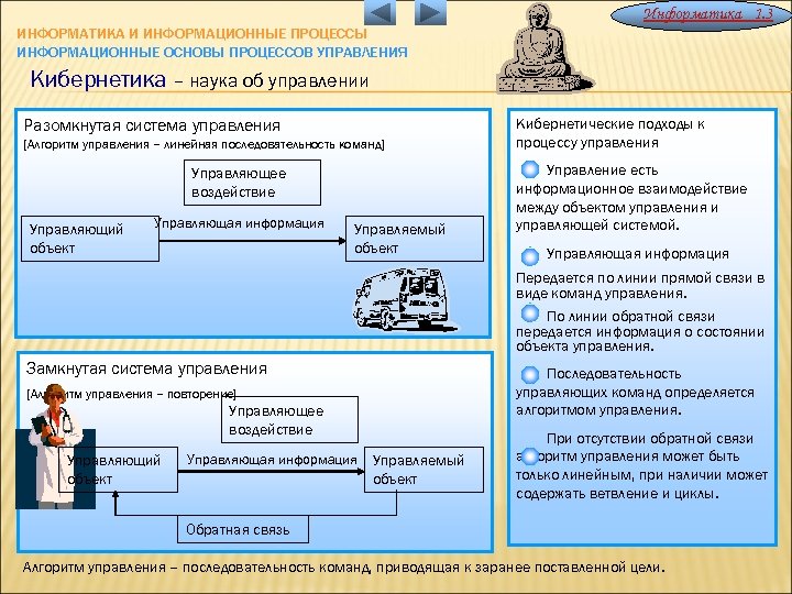 Информатика управление информационными процессами