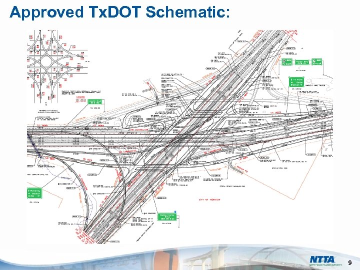 Approved Tx. DOT Schematic: 9 