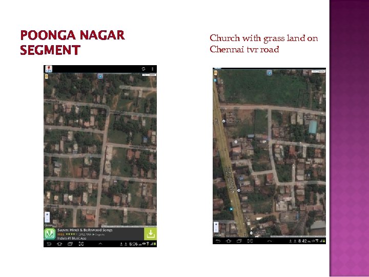 POONGA NAGAR SEGMENT Church with grass land on Chennai tvr road 