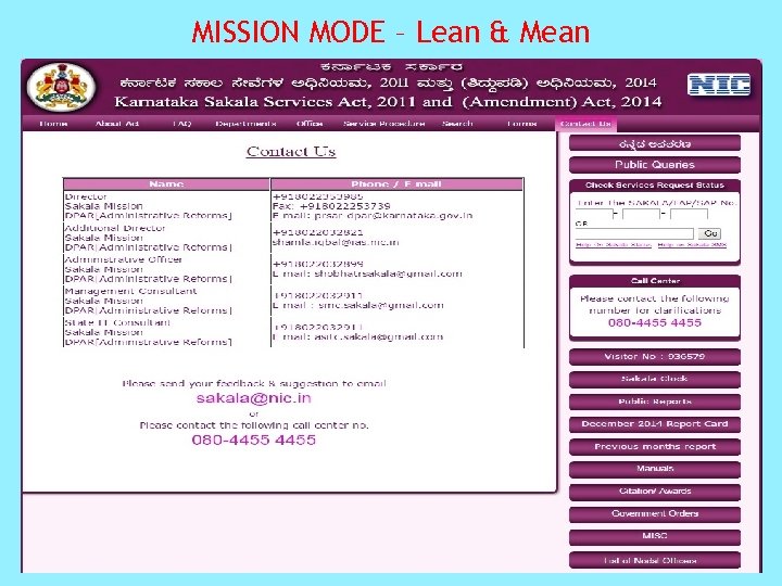 MISSION MODE – Lean & Mean 