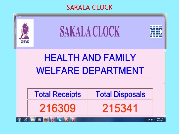 SAKALA CLOCK 