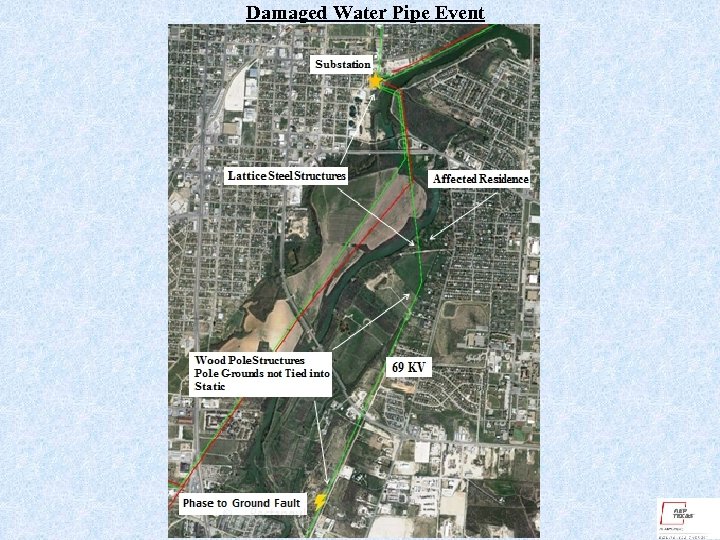 Damaged Water Pipe Event 