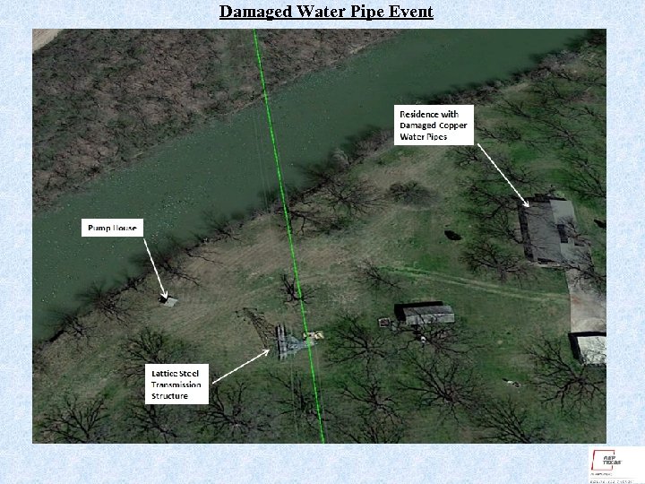 Damaged Water Pipe Event 