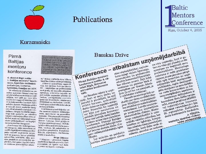 Publications Kurzemnieks Bauskas Dzīve 