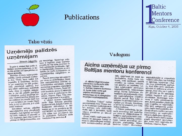 Publications Talsu vēstis Vaduguns 