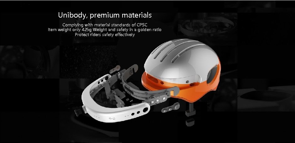 Unibody, premium materials Complying with material standards of CPSC Item weight only 425 g