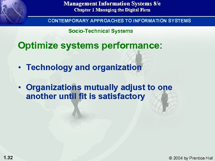 Management Information Systems 8/e Chapter 1 Managing the Digital Firm CONTEMPORARY APPROACHES TO INFORMATION