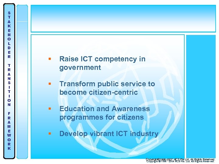 S T A K E H O L D E R T R A