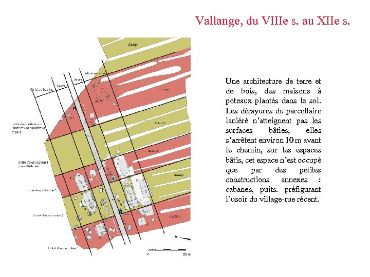 Vallange, du VIIIe s. au XIIe s. Une architecture de terre et de bois,