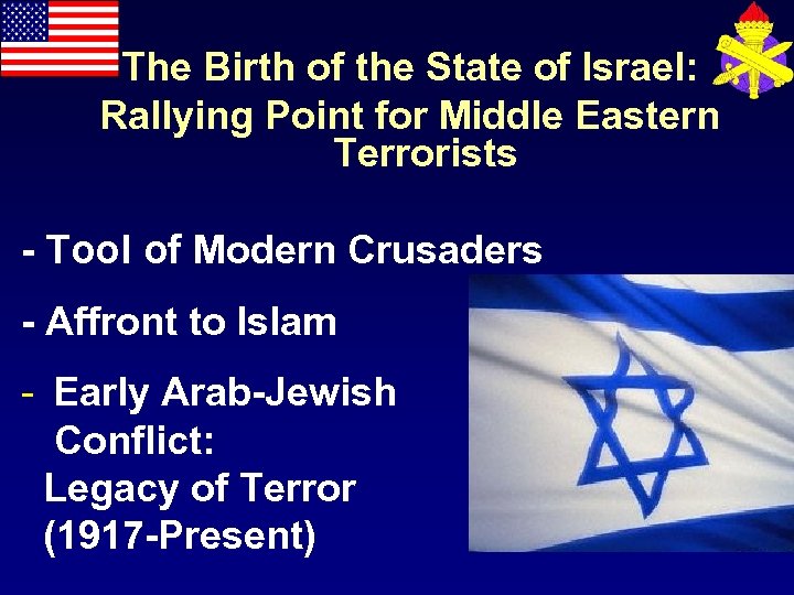 The Birth of the State of Israel: Rallying Point for Middle Eastern Terrorists -