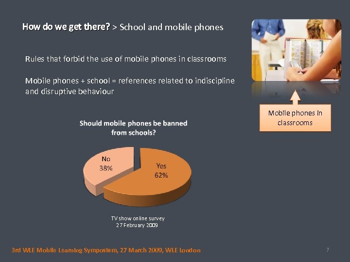 How do we get there? > School and mobile phones Rules that forbid the