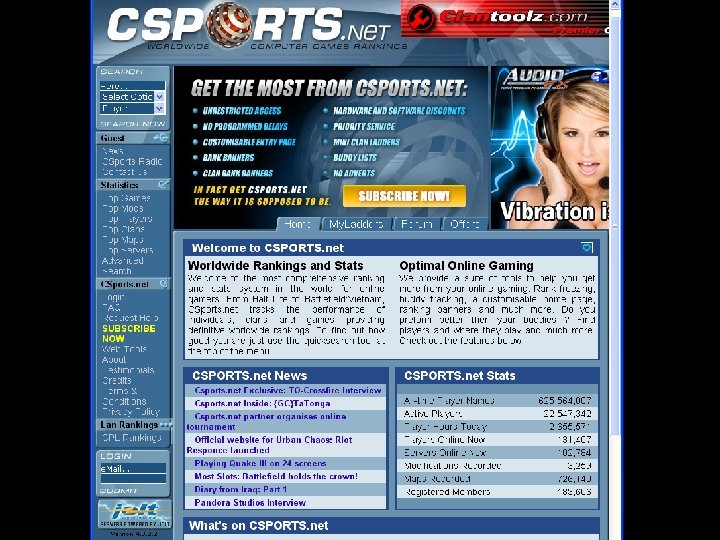 Csports. net Game Players, May 2006 